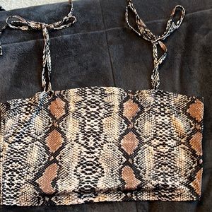 SHEIN adjustable strap tank top